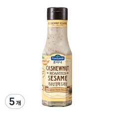 폰타나 캐슈넛 참깨 드레싱, 260g, 5개