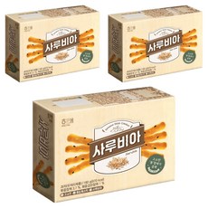 해태제과 사루비아 참깨스틱, 180g, 3개