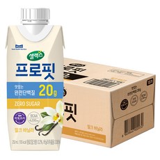 Selex 無糖完整蛋白飲 香草牛奶風味, 18瓶, 250ml