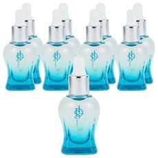 MEIBROWN 滴管精油滴管空瓶 9ml, 藍色, 9個