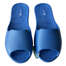 MONZU 滿足 3S零著感室內拖鞋 SGS檢驗合格 MIT品質認證, L, 寶石藍, 1雙