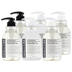 Malcolm 永恆黑麝香洗髮水 520ml + 護理 520ml + 沐浴露 520ml, 2組