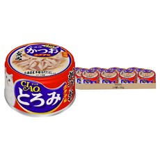 INABA CIAO 啾嚕 多樂米濃湯罐, 雞肉 + 鰹魚 + 干貝, 80g, 24罐