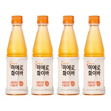 미에로화이바 PET, 350ml, 4개