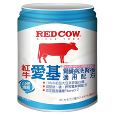 紅牛愛基 低電解質營養液 洗腎後, 237ml, 24入