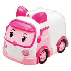 ROI TOYS 合金車系列 安寶款 3歲以上, 安寶 粉色 + 白色, 1個