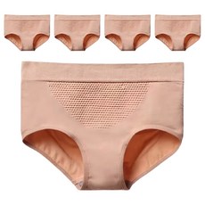 小麥購物 蜂巢透氣內褲 E091 21g 5件, 霧面膚