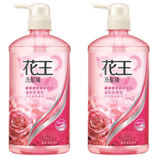 Kao 花王 洗髮精 溫和柔潤, 適用中/乾性髮質 玫瑰香氣, 750ml, 2瓶