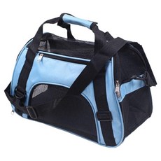 寵物夢工廠 時尚透氣外出包, 藍色, 1個