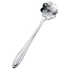 SALUS 佐藤金屬 花朵系列 湯匙 123mm, 波斯橘, 1支