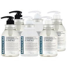 MALCOM 瑪律科姆 白麝香洗髮精 520ml+護髮乳 520ml+沐浴乳 520ml, 2組