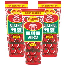 오뚜기 토마토 케챂, 300g, 3개
