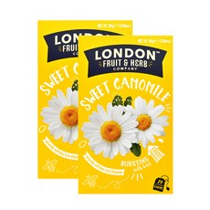 LONDON F&H 芙賀茶 London & Fruits & Herbs 甜洋甘菊, 1.5g, 20入, 2盒