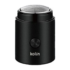 Kolin 歌林 充電圓頭刮鬍刀 42 x 42 x 55mm 55g, KSH-DLRZ1300, 黑色