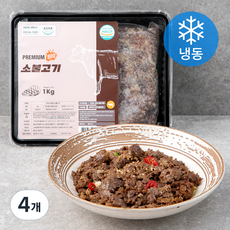 아샤스마일 소불고기 구이용 (냉동), 500g, 4개