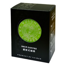 KA-VULUNGAN COFFEE 卡彿魯岸咖啡 濾掛式咖啡 養生黑豆, 10.5g, 6包, 1盒