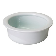 BOWLBOWL 韓國製 中型犬餐具 HELLO 中型碗, 天藍色, 1個