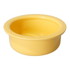 BOWLBOWL 韓國產 中型犬用 Hello 中型碗 680ml 單品, 起司黃, 1個