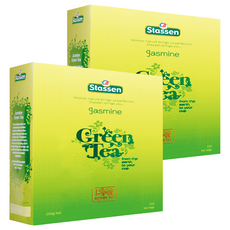 Stassen 司迪生 茉莉綠茶 150g, 1.5g, 100包, 2盒