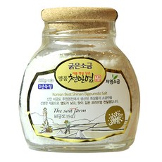 더솔트팜 여름햇살담은 명품천일염 굵은소금, 200g, 1개