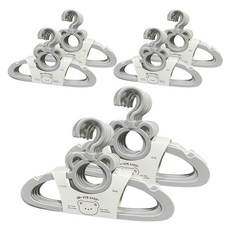 TALLSTOY 小熊旋轉型兒童衣架, 灰色, 60個