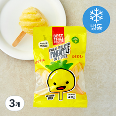 푸레 아이스 미니파인애플바 (냉동), 3개, 80g