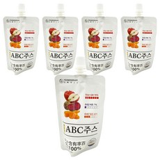 YEONDOOFARM 兒童ABC綜合蔬果汁, 100ml, 5包