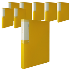 마이다스 30매 프론티어 화일 A4, 노랑색, 8개