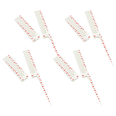 三麗鷗明星 摺疊尖尾梳, 4個, Hello Kitty 象牙白