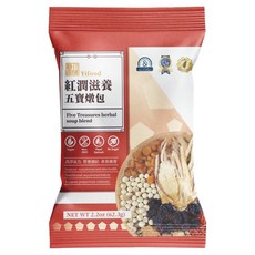 Yifood 頤珍宮膳 紅潤滋養五寶燉包, 62.3g, 1包