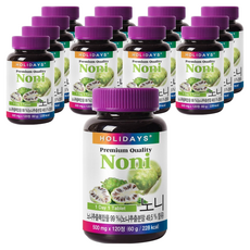 홀리데이즈 프리미엄 노니 타블렛, 120정, 14개