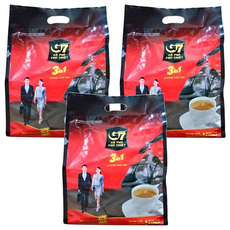 G7 三合一咖啡, 香醇濃郁, 口感濃厚, 即溶即飲, 16g, 50包, 3袋