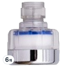 리셀 세면대 정수 헤드, 6개