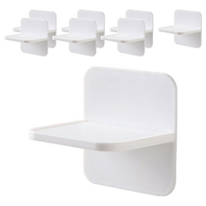 EVER HOUSE 多用途家具牆壁保護墊, 白色, 8個