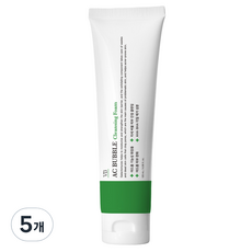 비바스 AC 컨트롤 제트 스팟 올킬 여드름 기능성 버블 클렌징 에센스, 120g, 5개