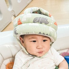 iClé 嬰兒安全頭枕護罩類型, 綠色, 1個