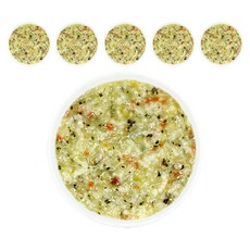 짱죽 실온이유식 9개월부터 중기 죽2, 모듬야채죽, 160g, 6개