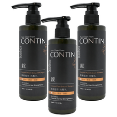 CONTIN 康定 酵素植萃洗髮乳, 3瓶, 300ml