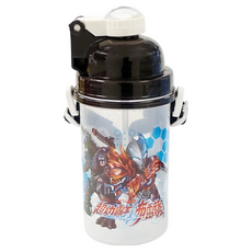 ULTRAMAN 超人力霸王 布雷薩 彈跳水壺, 黑色, 500ml, 1個
