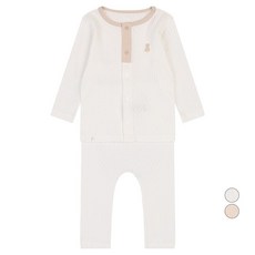 ETTOI 嬰幼兒 Morang 修身棉質內衣上下套裝