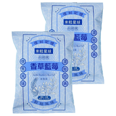 稻味 米粒星球 香草藍莓 小鋁袋, 60g, 2袋