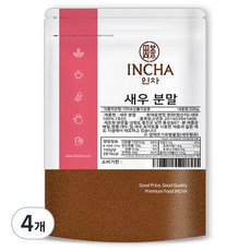 인차 새우분말, 200g, 4개