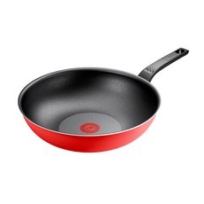 Tefal 特福 燦紅系列 不沾小炒鍋, 28cm, 1個