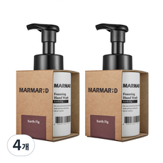 마르마르디 포밍 핸드워시 얼스피그, 4개, 280ml