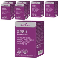 meditree 輔酶Q10複合膠囊, 30顆, 7個
