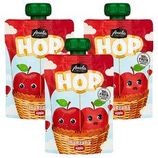 아넬라 HOP 과일 퓨레, 100g, 3개, 사과