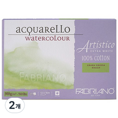 FABRIANO Boutique Atisttiko素描本 AR15 純白色 300g 25張, 2個