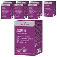 meditree 輔酶Q10複合膠囊, 30顆, 8個