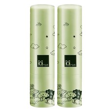 MOMUS 潤唇修護素+Plus 滋潤舒緩修護 改善唇部乾粗糙 抗老化修護 質地清爽不黏膩, 綠茶, 3.5g, 2支