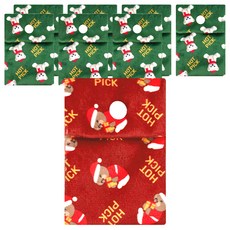 핫픽 포켓형 따뜻하곰 극세사 핫팩 파우치 미니 랜덤발송, 8개